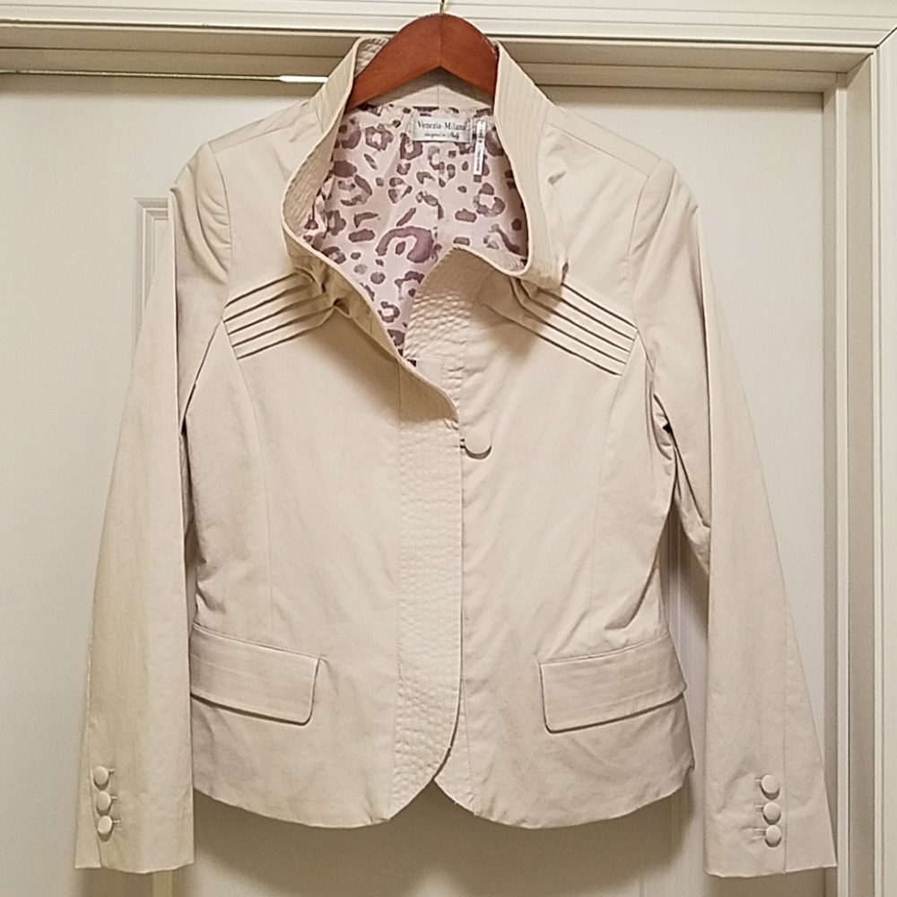 Venezia-Milano Beautiful Cream Jacket-Size S